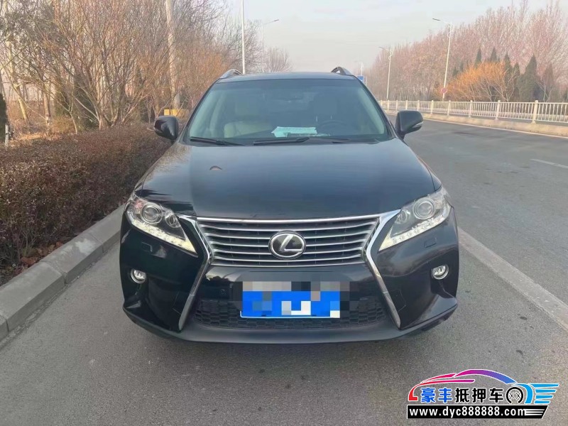 14年雷克萨斯RX轿车抵押车出售
