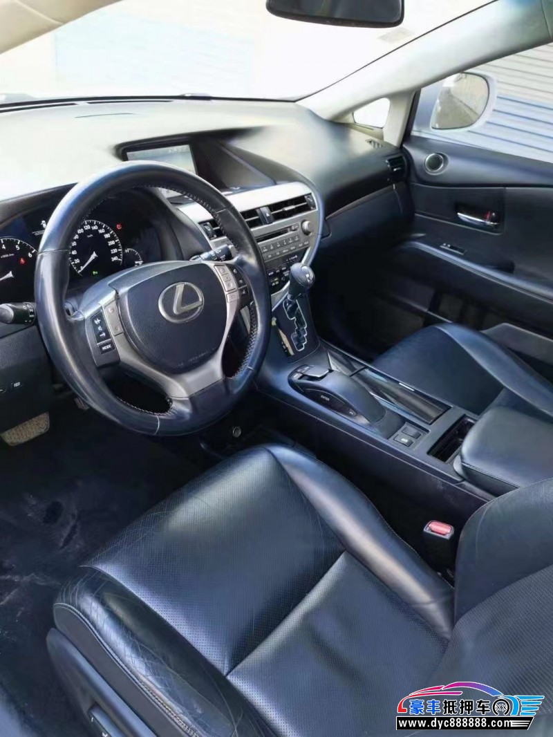 14年雷克萨斯RX轿车抵押车出售