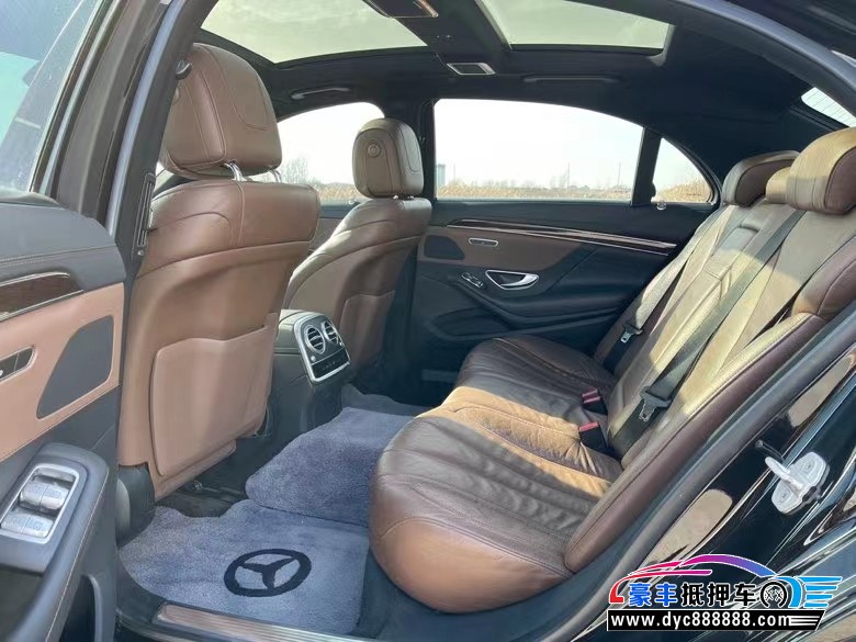 18年奔驰S轿车抵押车出售