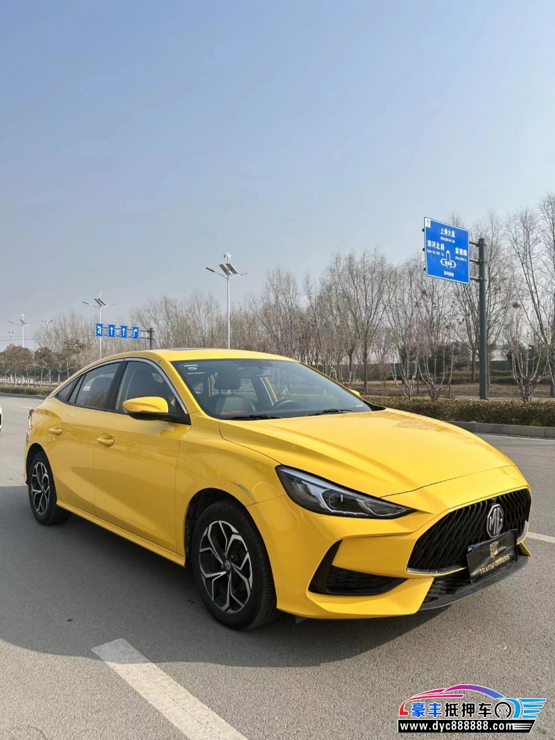 21年名爵5轿车抵押车出售