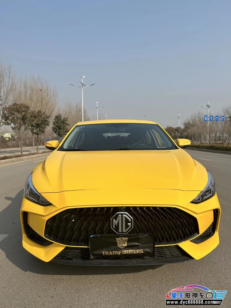 21年名爵5轿车抵押车出售