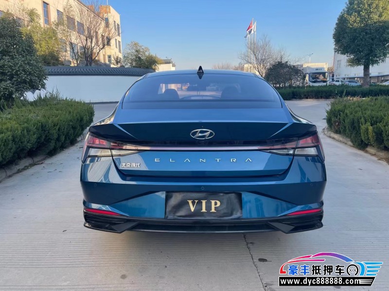 21年现代伊兰特轿车抵押车出售