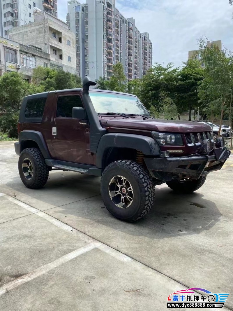 15年北京BJ40轿车抵押车出售