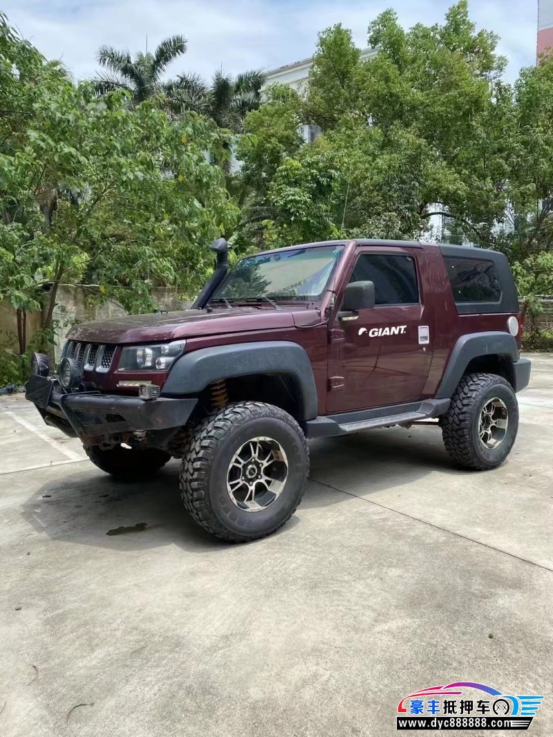 15年北京BJ40轿车抵押车出售