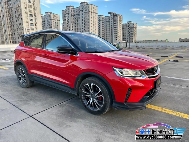 19年吉利缤越轿车抵押车出售