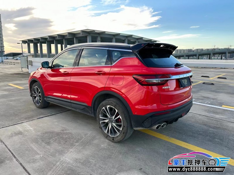 19年吉利缤越轿车抵押车出售