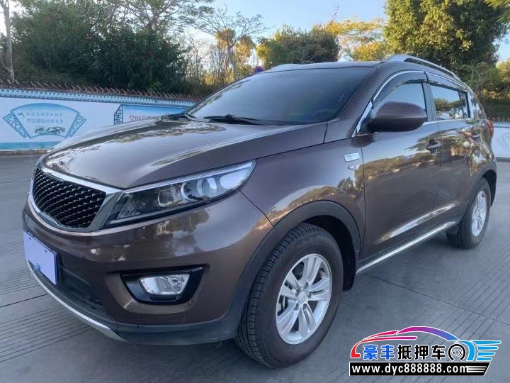 16年起亚智跑轿车抵押车出售