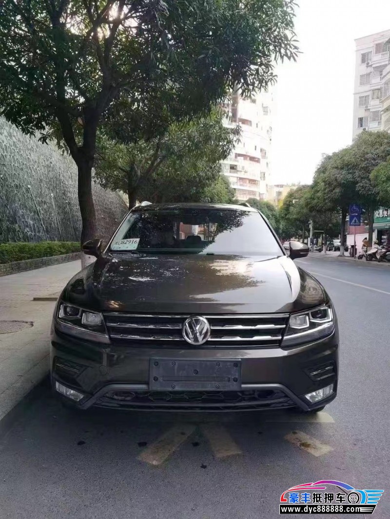 18年大众途观轿车抵押车出售