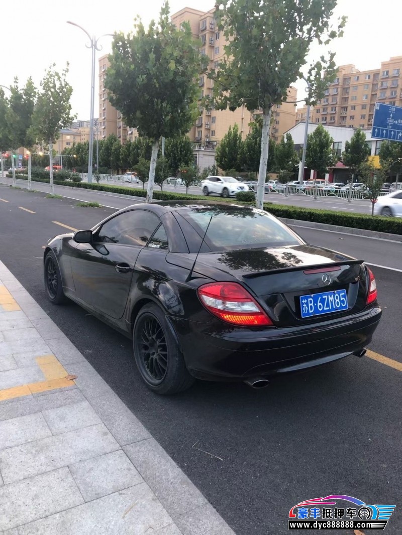 08年奔驰SLK跑车抵押车出售