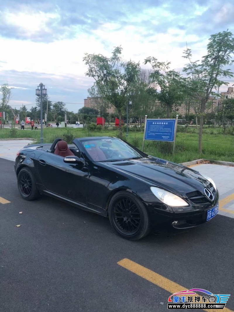 08年奔驰SLK跑车抵押车出售