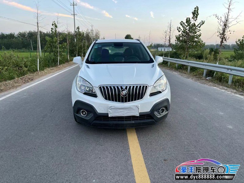 14年别克昂科拉轿车抵押车出售