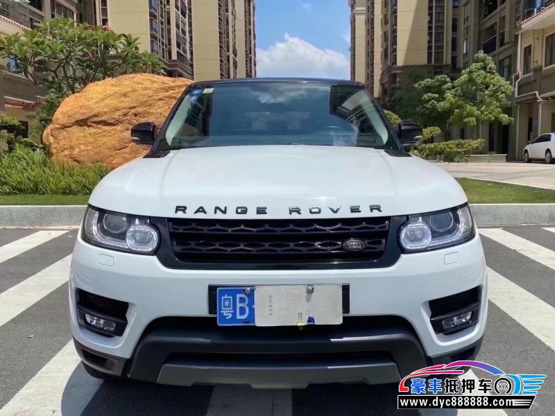 16年路虎揽胜运动轿车抵押车出售