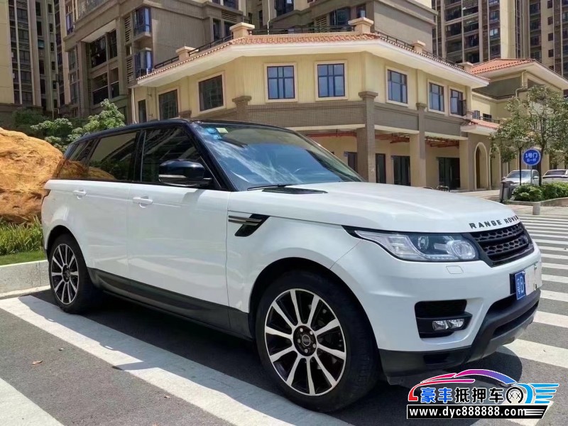 16年路虎揽胜运动轿车抵押车出售