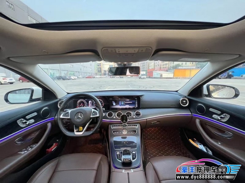 18年奔驰E轿车抵押车出售