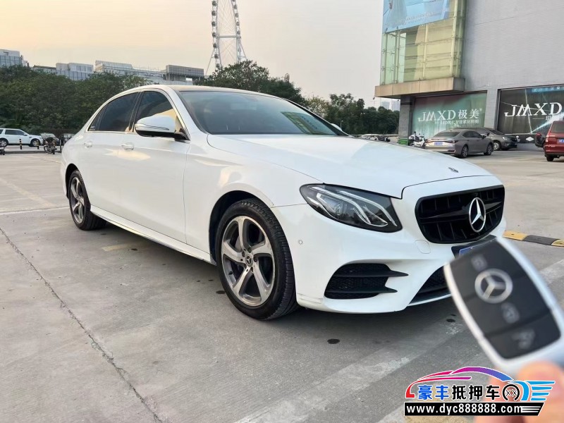 18年奔驰E轿车抵押车出售