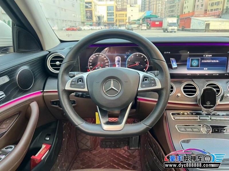 18年奔驰E轿车抵押车出售