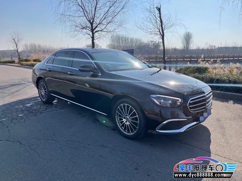 22年奔驰E轿车抵押车出售