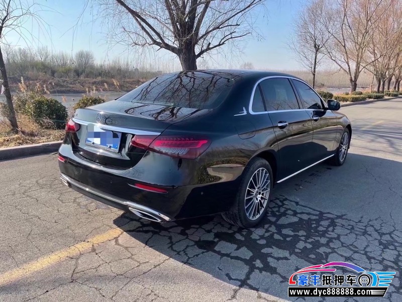 22年奔驰E轿车抵押车出售