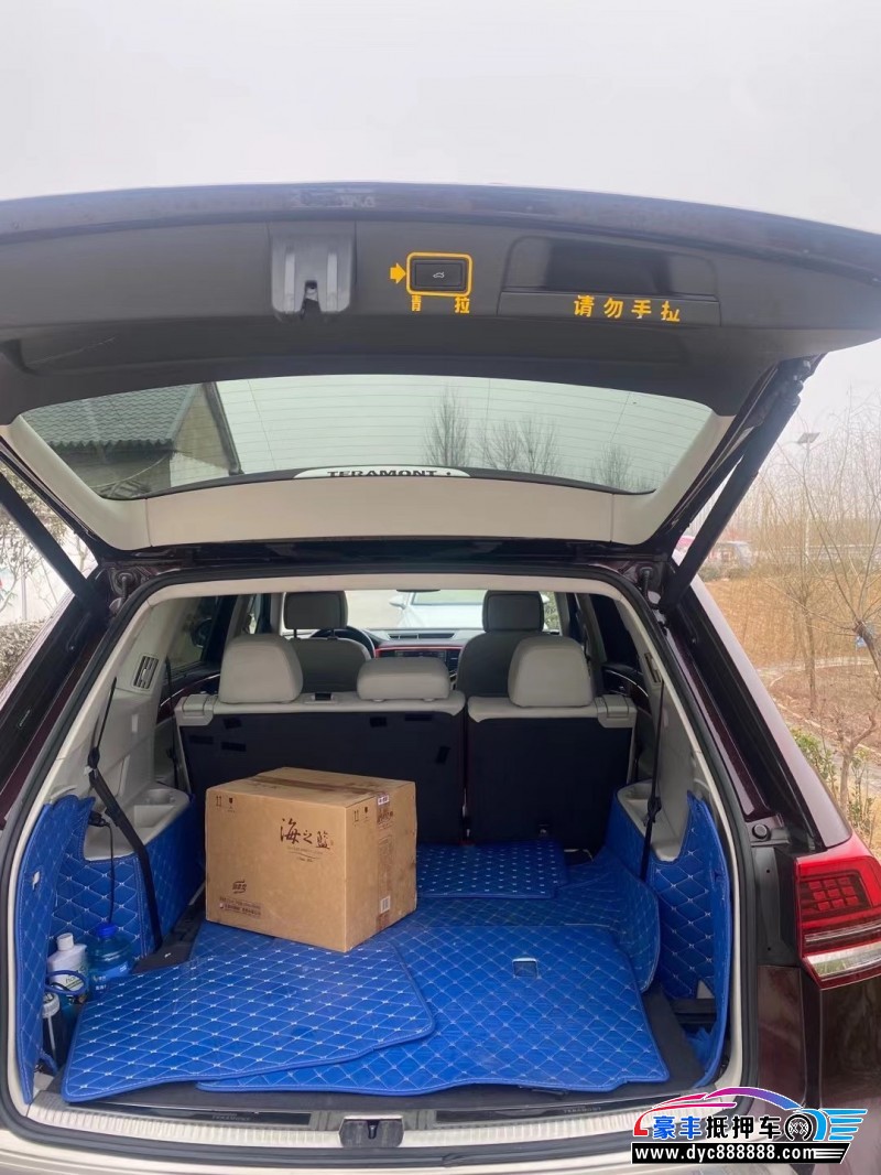 17年大众途昂SUV抵押车出售