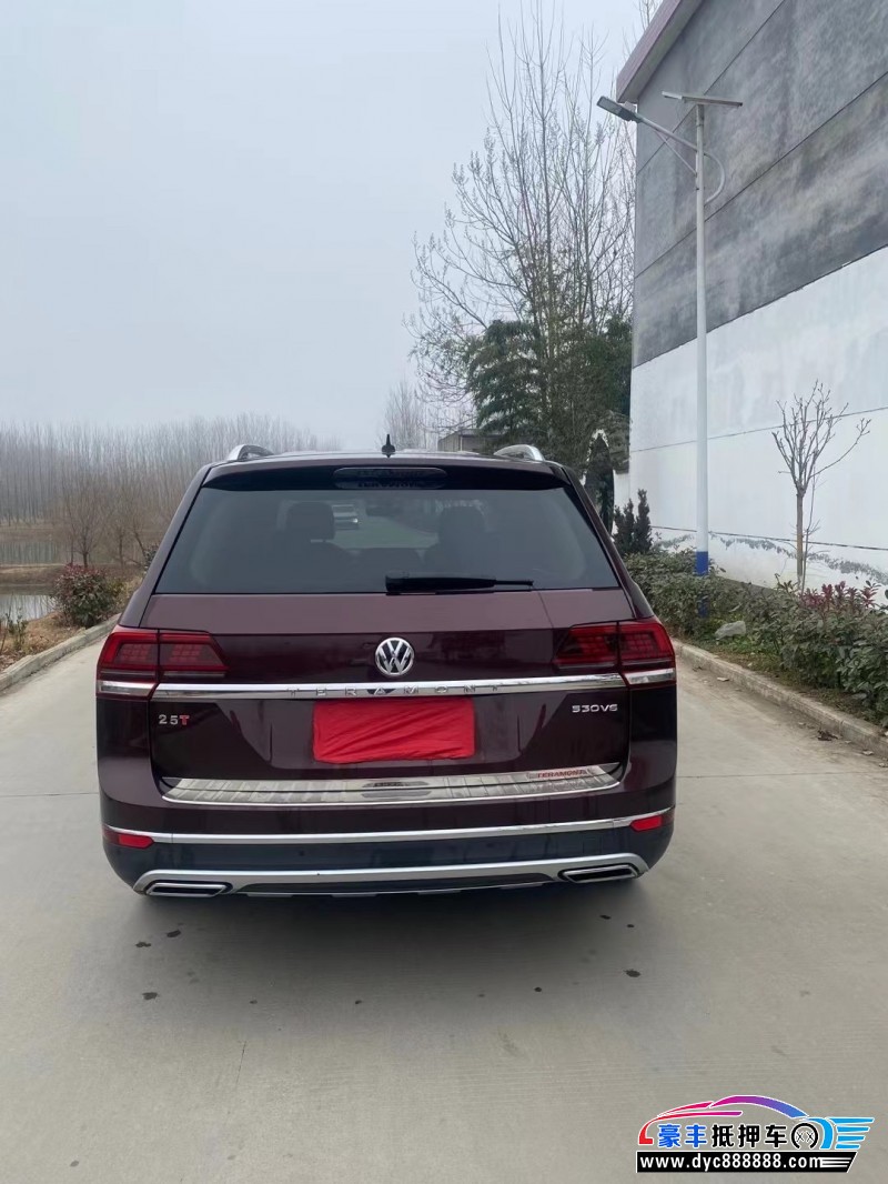 17年大众途昂SUV抵押车出售