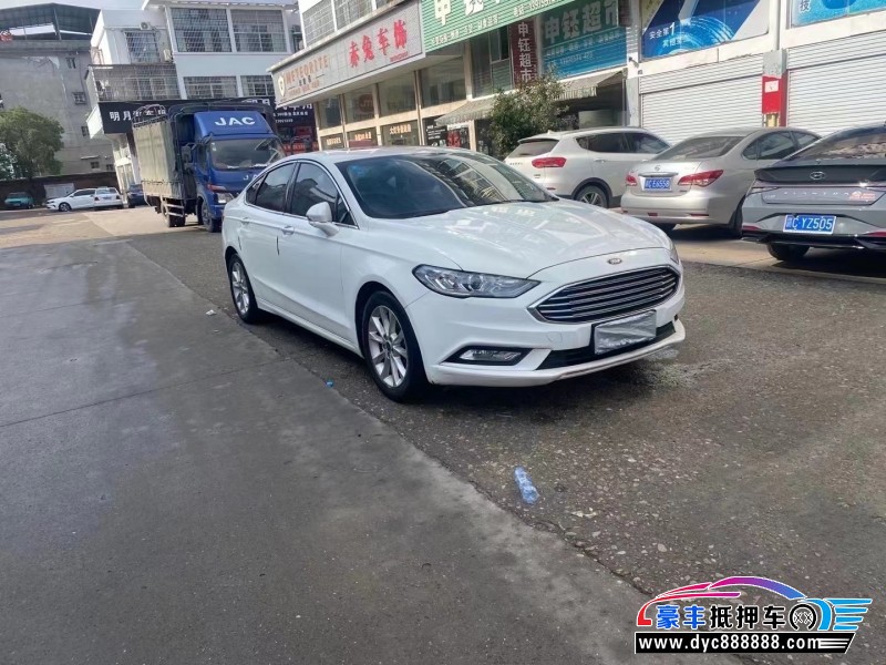 18年福特蒙迪欧轿车抵押车出售