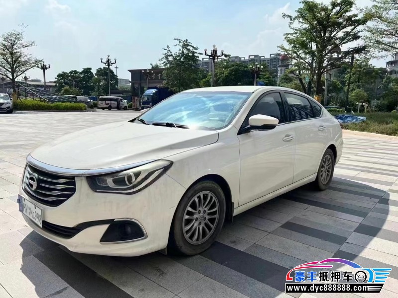 16年传祺GA6轿车抵押车出售