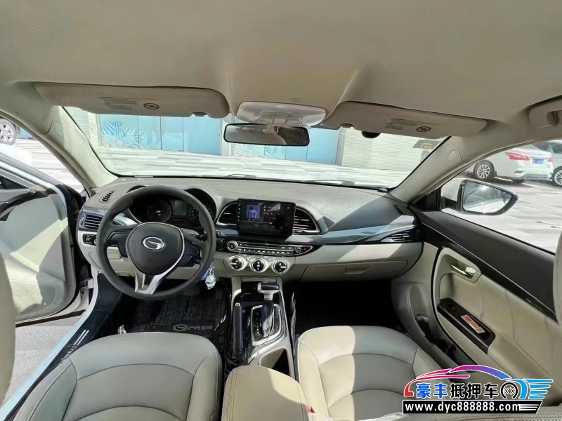 16年传祺GA6轿车抵押车出售