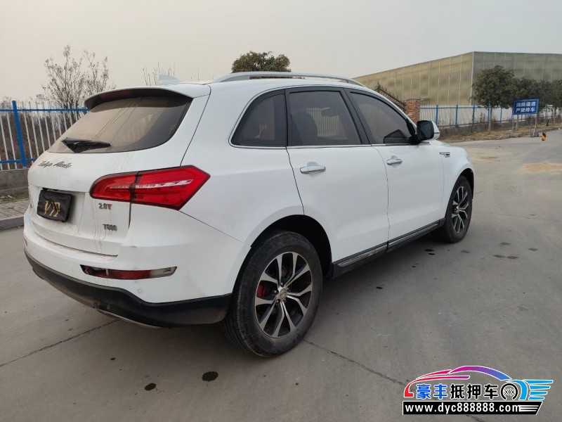 16年众泰T600轿车抵押车出售