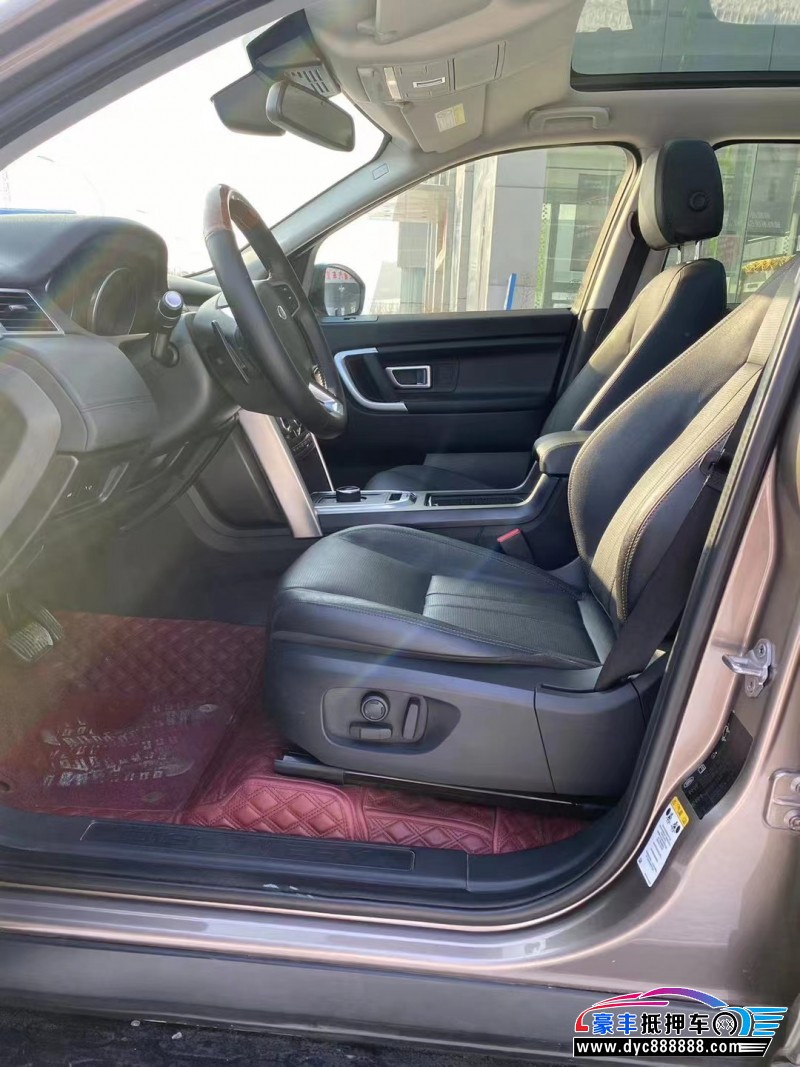 17年路虎发现神行轿车抵押车出售