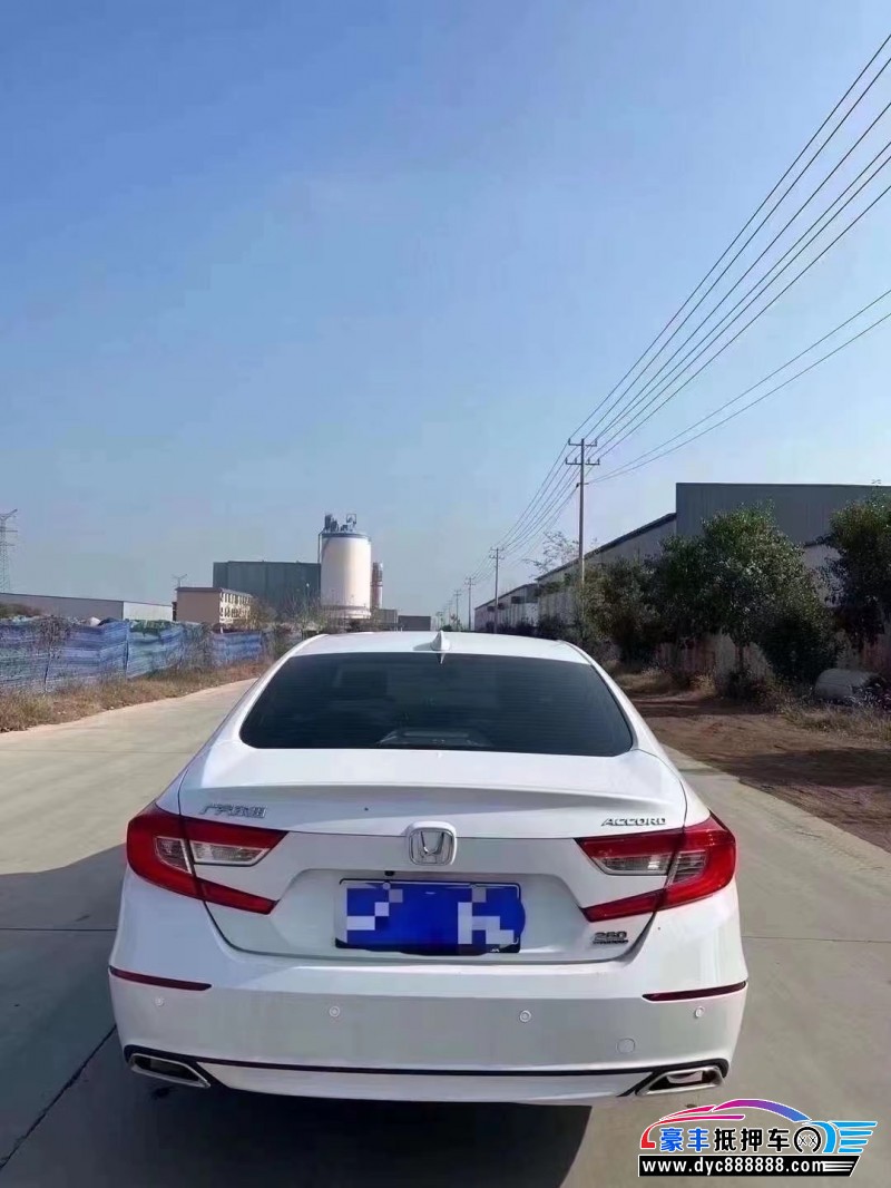 21年本田雅阁轿车抵押车出售