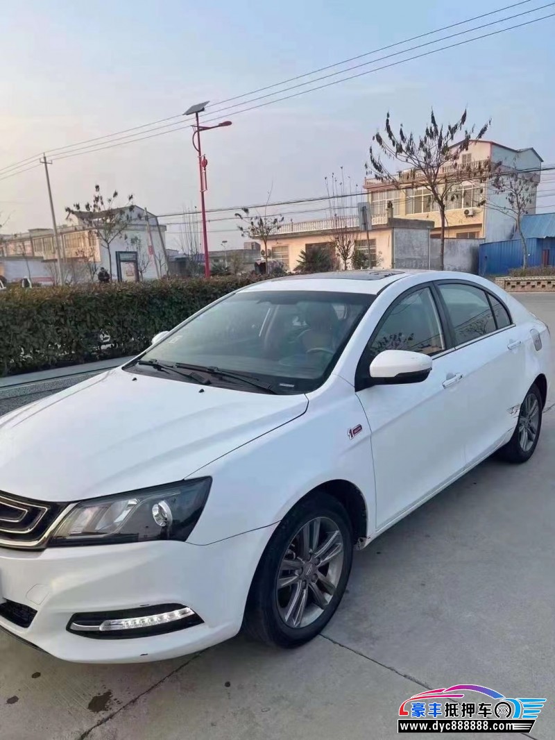 16年吉利帝豪轿车抵押车出售