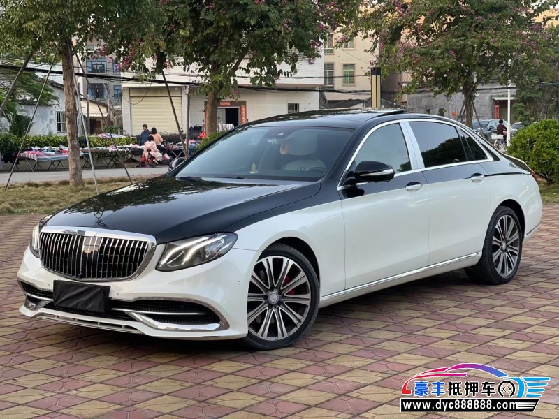 16年奔驰E轿车抵押车出售