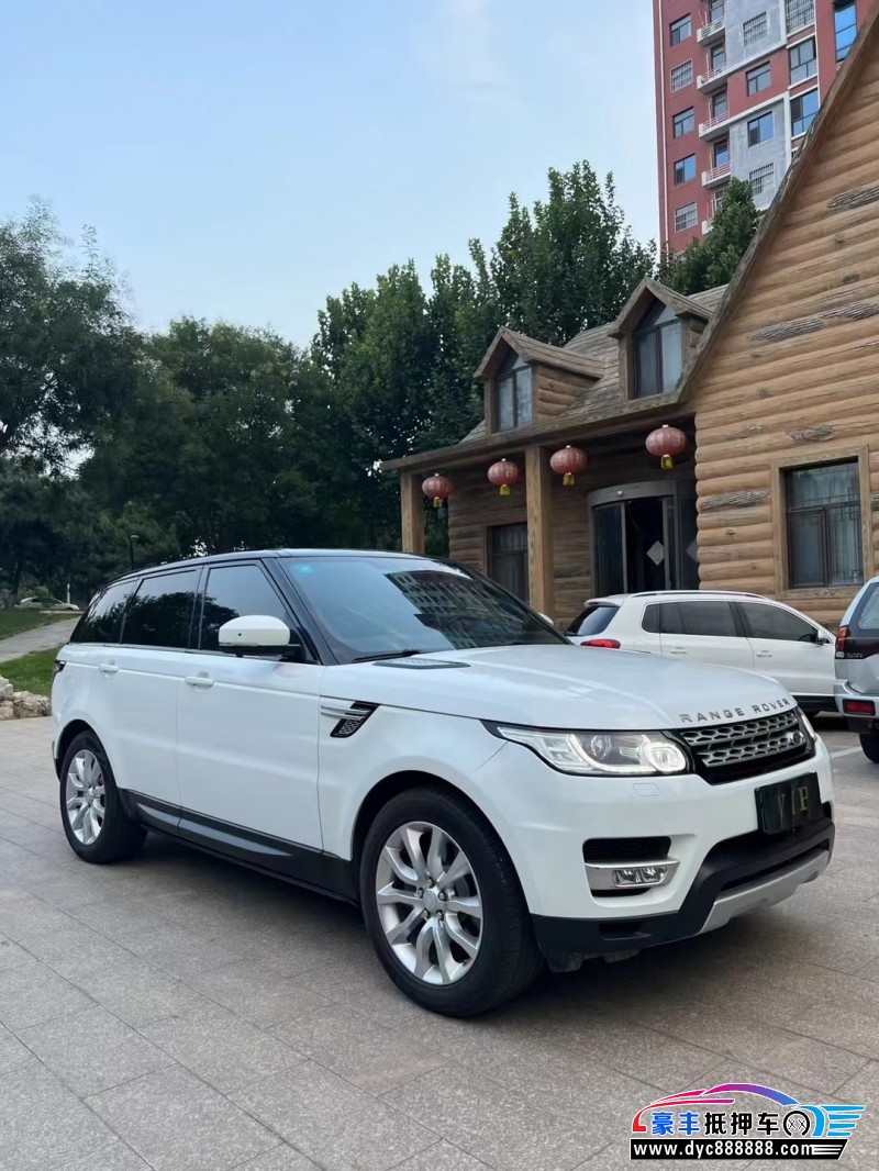 17年路虎揽胜运动版SUV抵押车出售