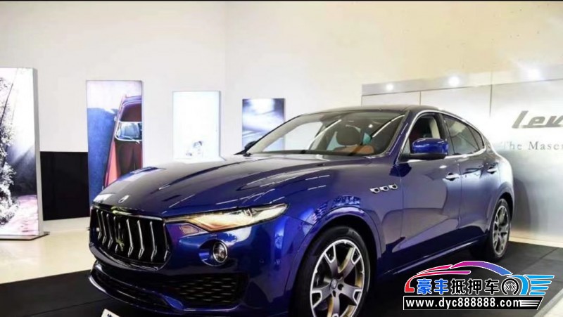 17年玛莎拉蒂莱万特轿车抵押车出售