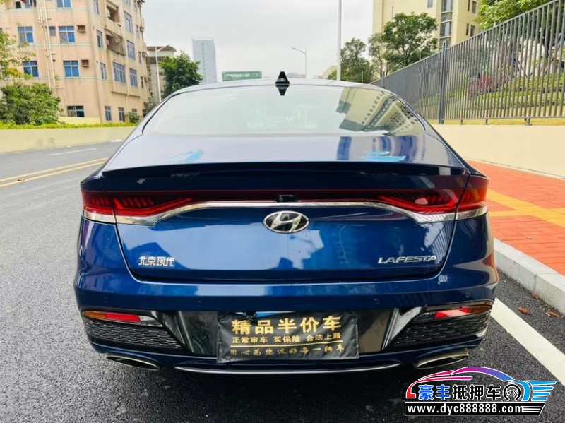 19年现代菲斯塔轿车抵押车出售