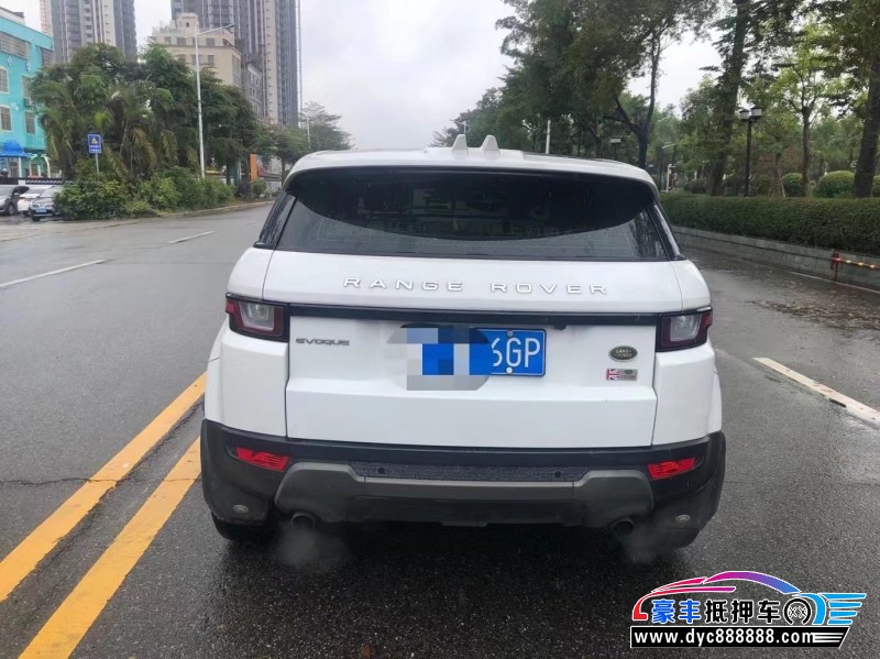 17年路虎揽胜极光轿车抵押车出售