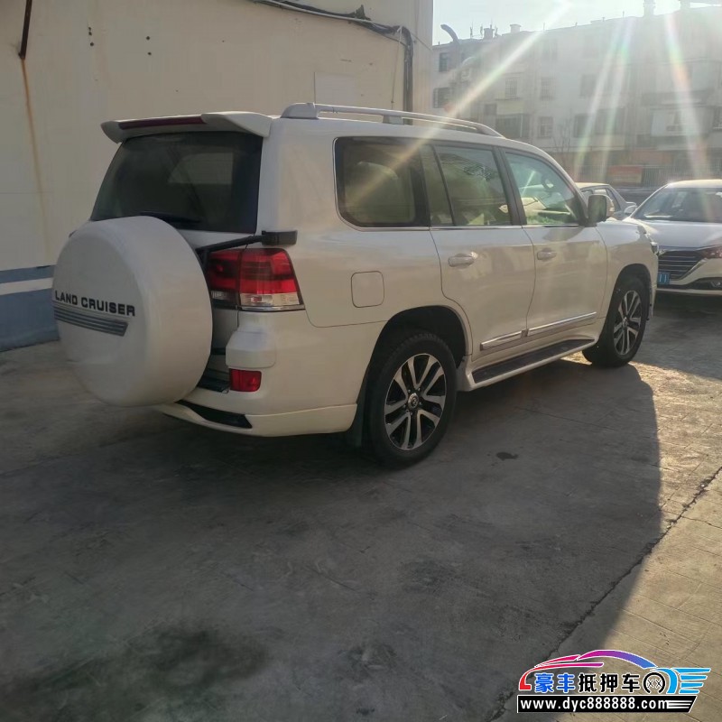 19年丰田兰德酷路泽SUV抵押车出售