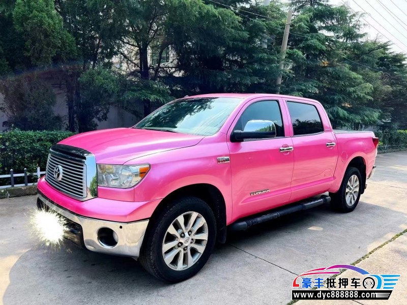 13年丰田坦途轿车抵押车出售