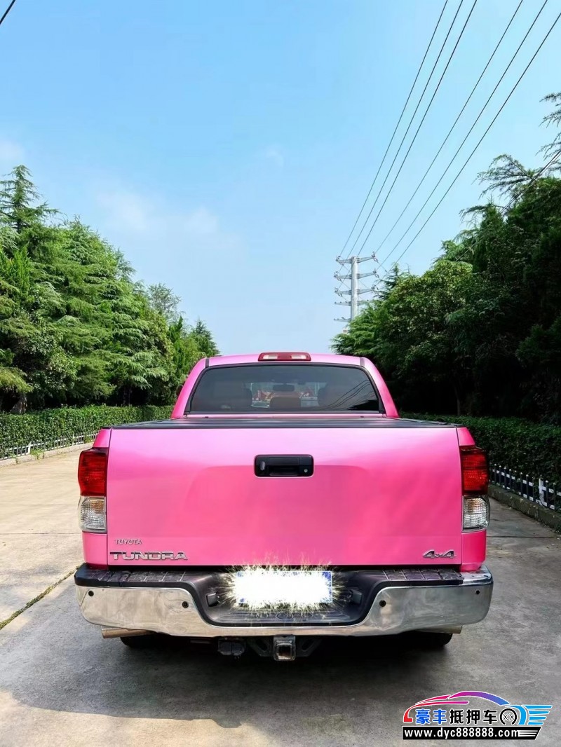 13年丰田坦途轿车抵押车出售