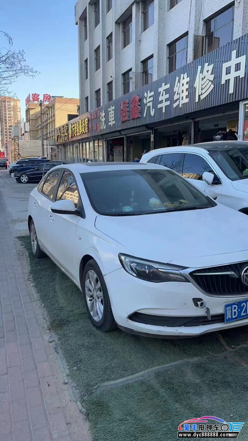 19年别克英朗轿车抵押车出售