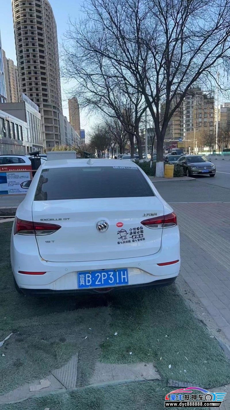 19年别克英朗轿车抵押车出售