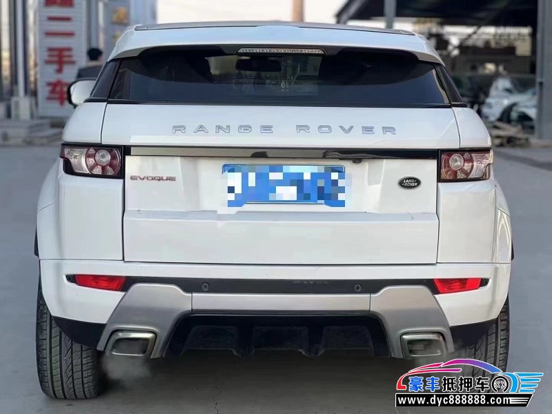 12年路虎揽胜极光轿车抵押车出售