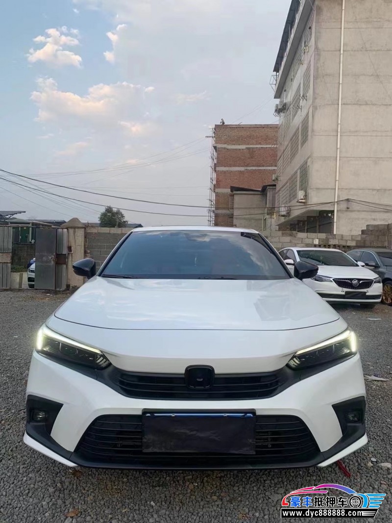 22年本田思域轿车抵押车出售