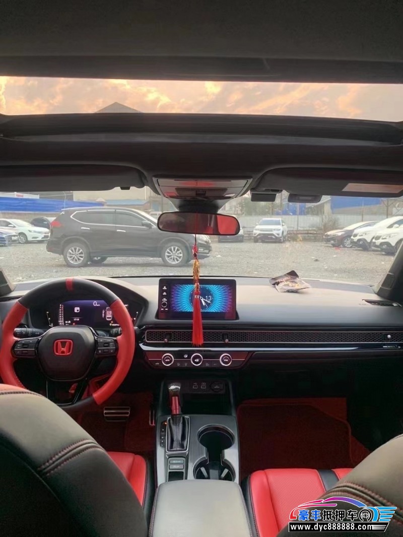 22年本田思域轿车抵押车出售