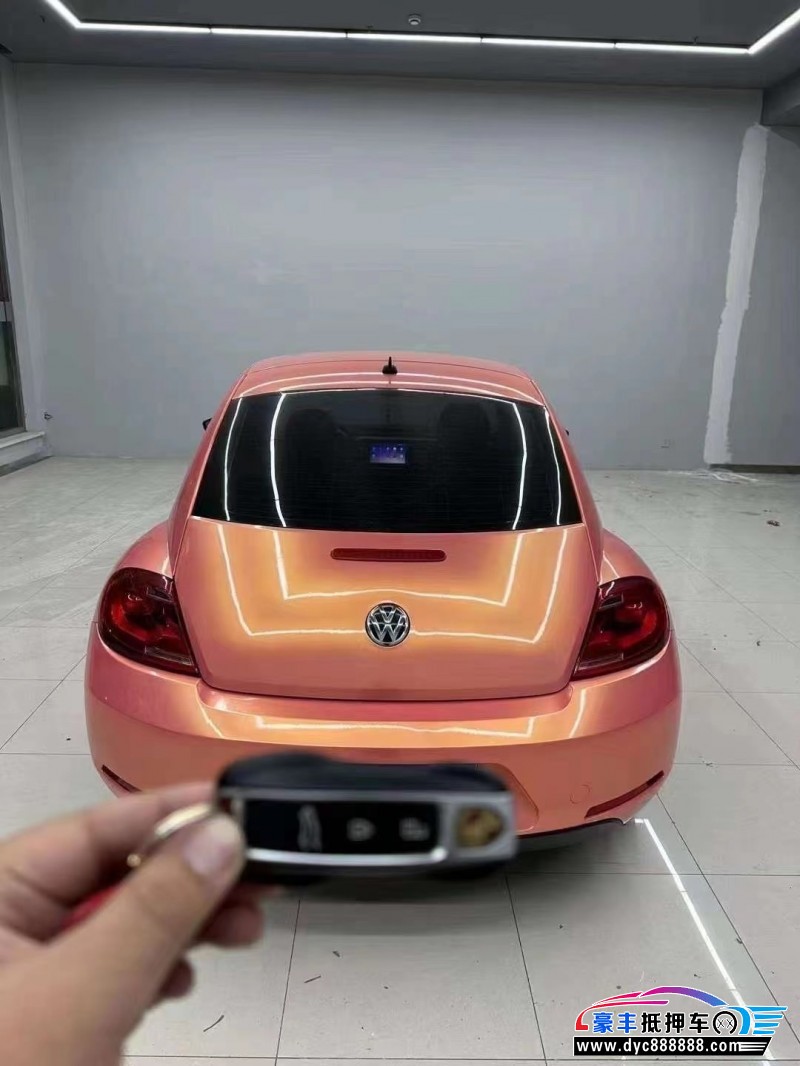 17年大众甲壳虫轿车抵押车出售