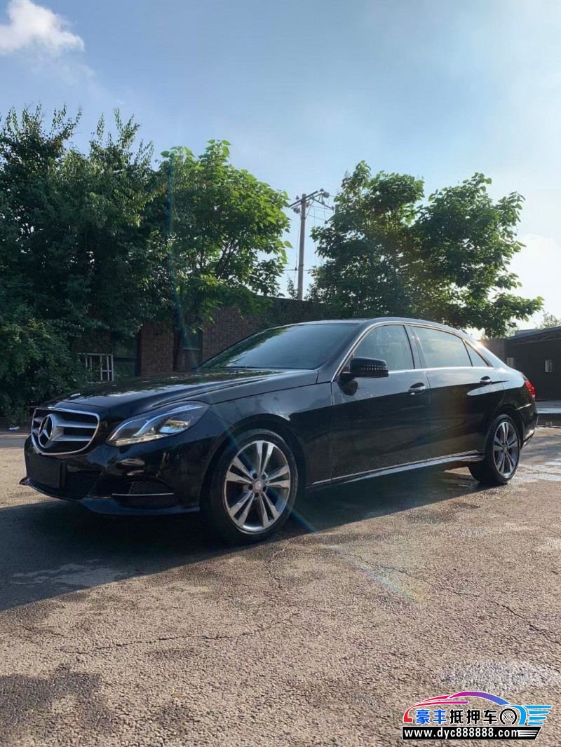 15年奔驰E轿车抵押车出售