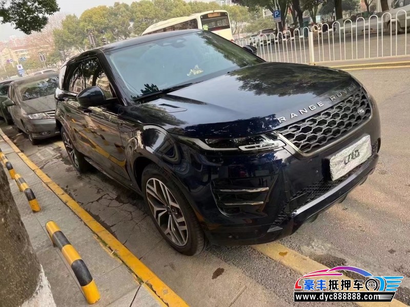 22年路虎揽胜极光SUV抵押车出售