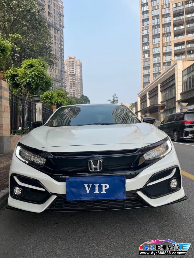22年本田思域轿车抵押车出售
