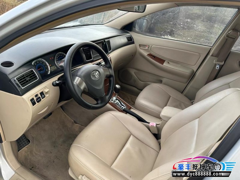 13年丰田花冠轿车抵押车出售