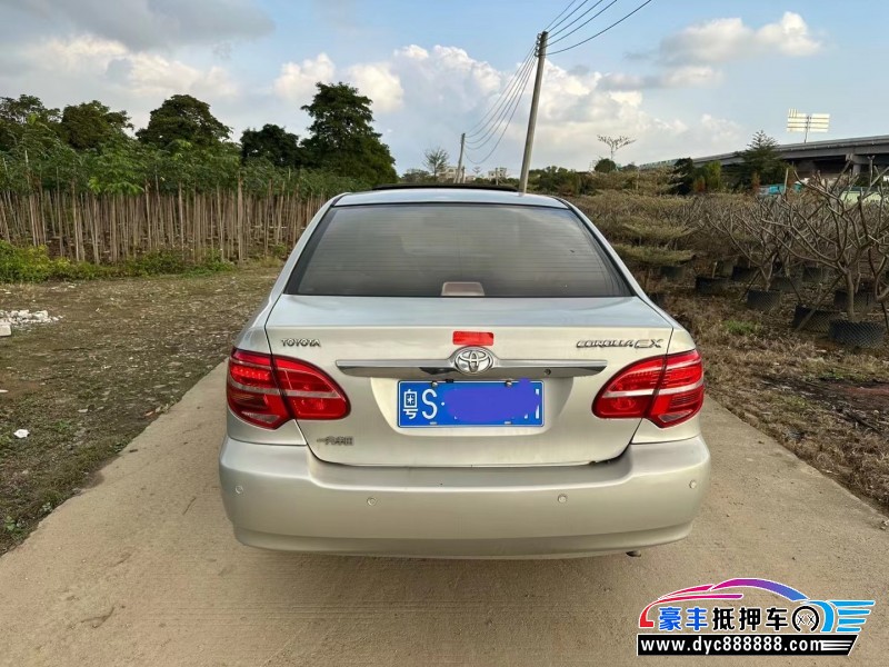 13年丰田花冠轿车抵押车出售